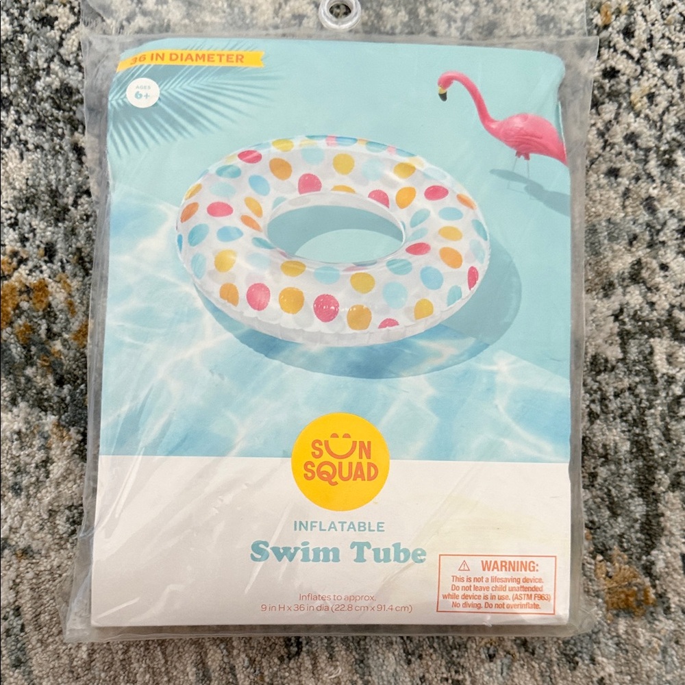 Inflatable Swim Tube - Multicolor - Picture 4 of 5